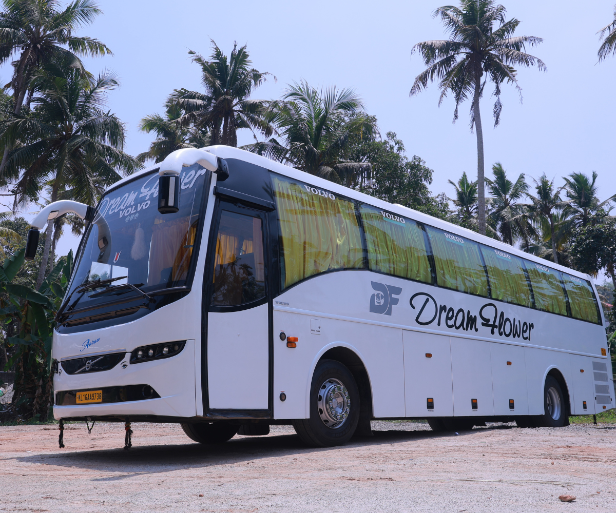 Our 45 Seater - Volvo Single Axle B8R 9400 - Dream Flower Travels