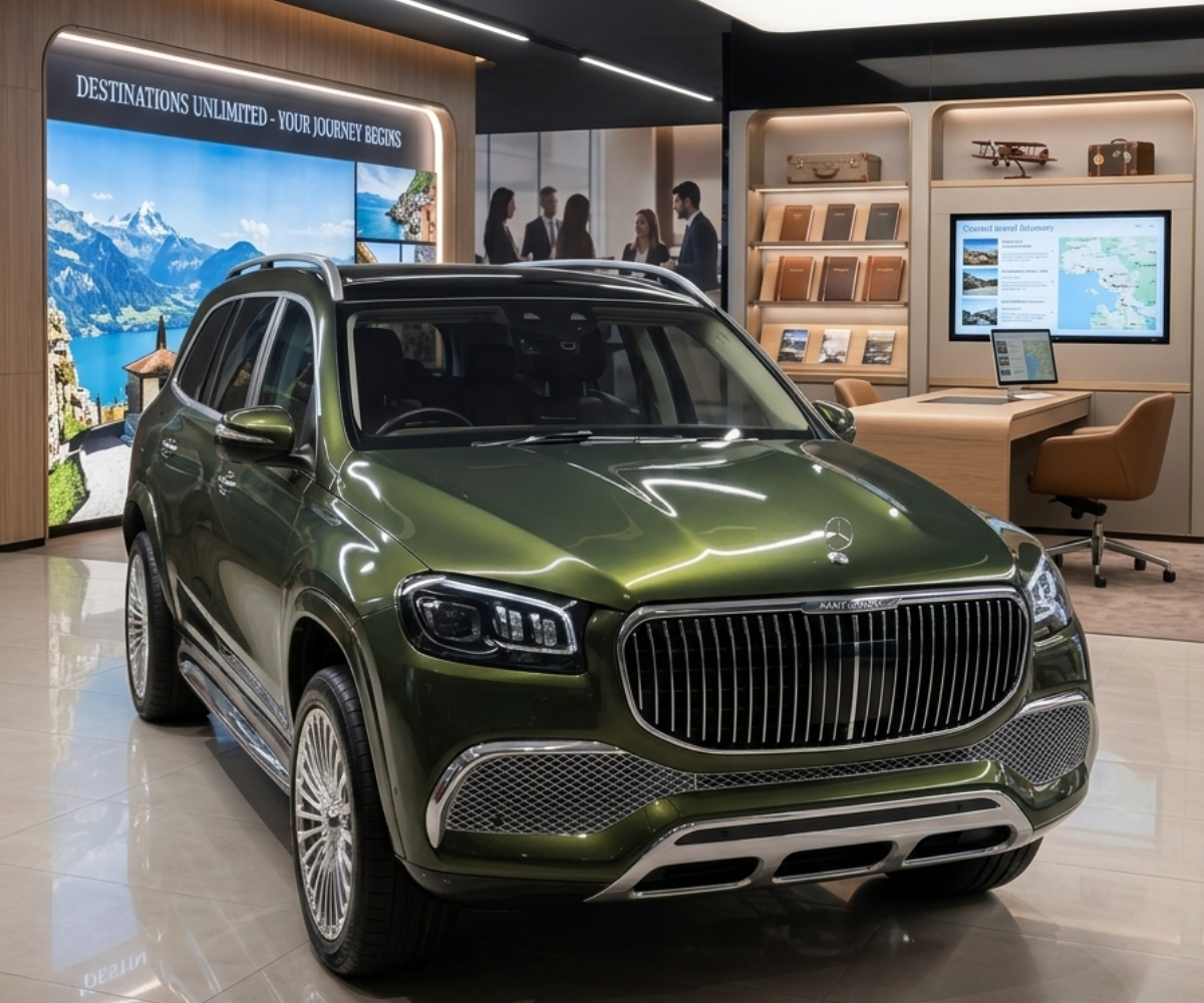 Our 5 Seater - Mercedes-maybach Gls 600 - Dream Flower Travels